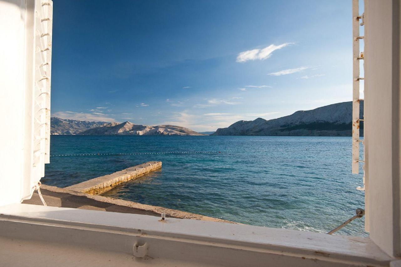Erste Reihe Zum Meer Baska  Ngoại thất bức ảnh