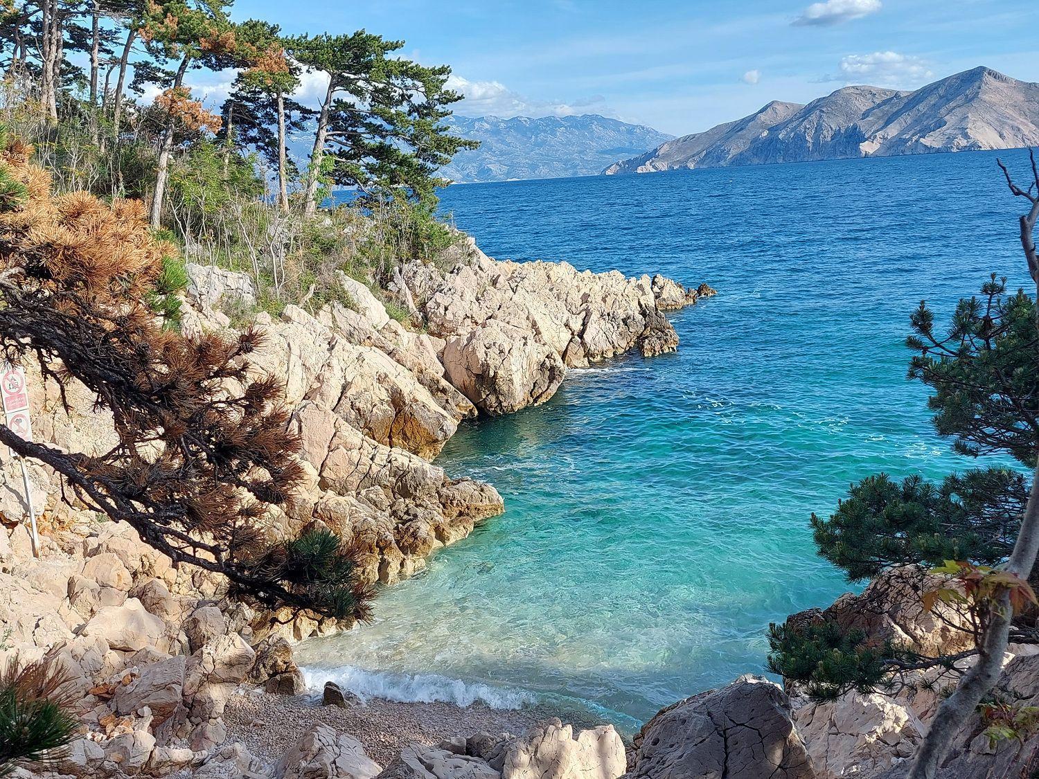 Erste Reihe Zum Meer Baska  Ngoại thất bức ảnh